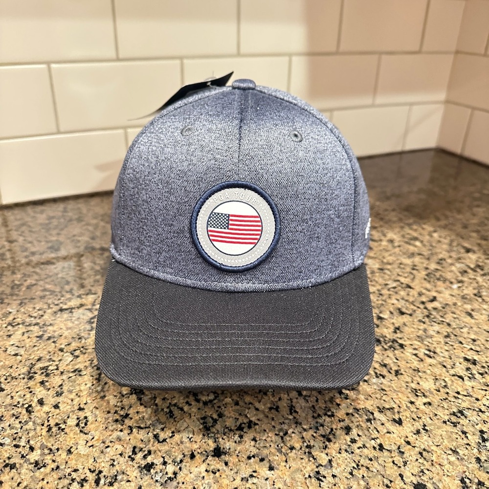USA PGA TOUR Pro Series Adjustable Golf Cap Hat Mens OSFM Blue Gray Polyester